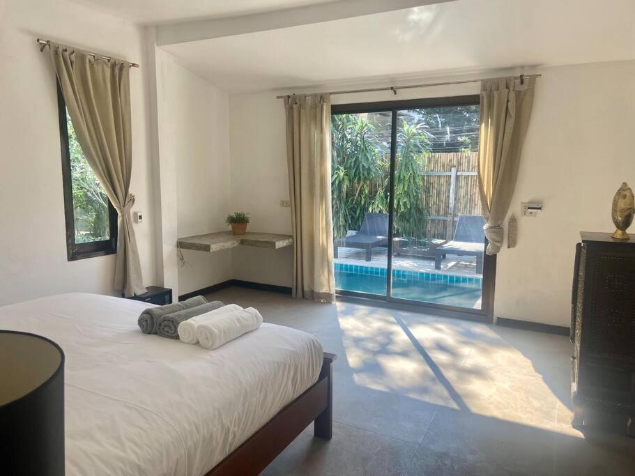 Bamboo Villa Тау Экстерьер фото